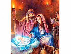Ζωγραφιστέ με Αριθμούς kit Γέννηση του Ιησου Χριστού 40cm X 50cm